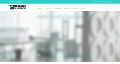 Desktop Screenshot of mercadeosuperior.com